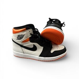 Nike High-Top Sneakers in Black, White, and Orange New NO BOX
